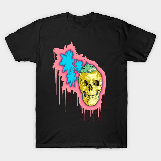 Pineapple Skull T-Shirt by Pinx_